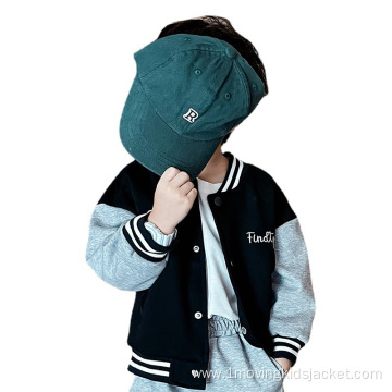 Boys' Baseball Jacket Autumn Children'S Wear